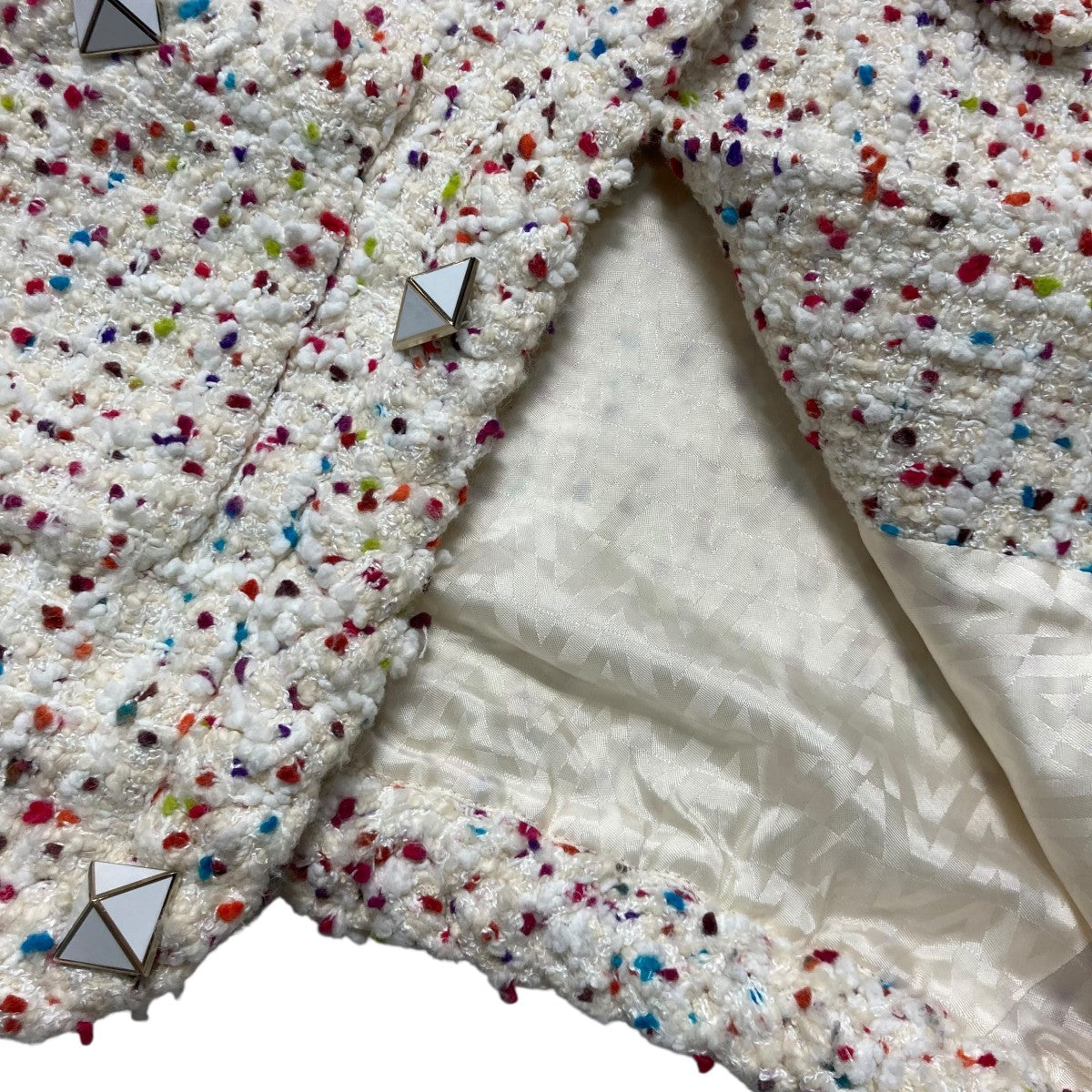 VALENTINO 2022ss クリスプツイードジャケット ジャケット VALENTINO(ヴァレンチノ) 22AWツイードジャケットXB3CE2P56VP