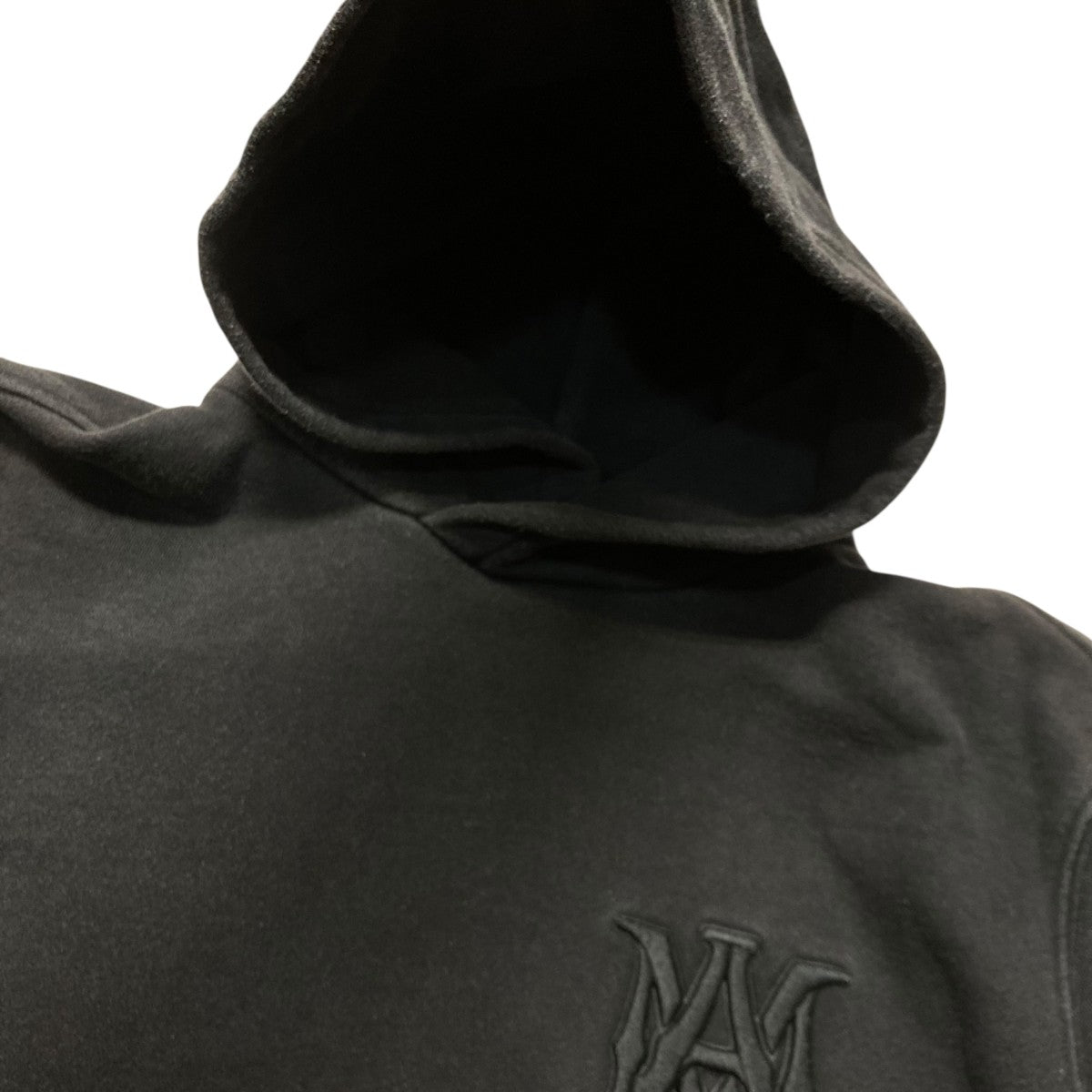 38baby専用AMIRI ブラック パーカー AMIRI - 【国内正規】AMIRI ブラック ZIP フード付きパーカー XL