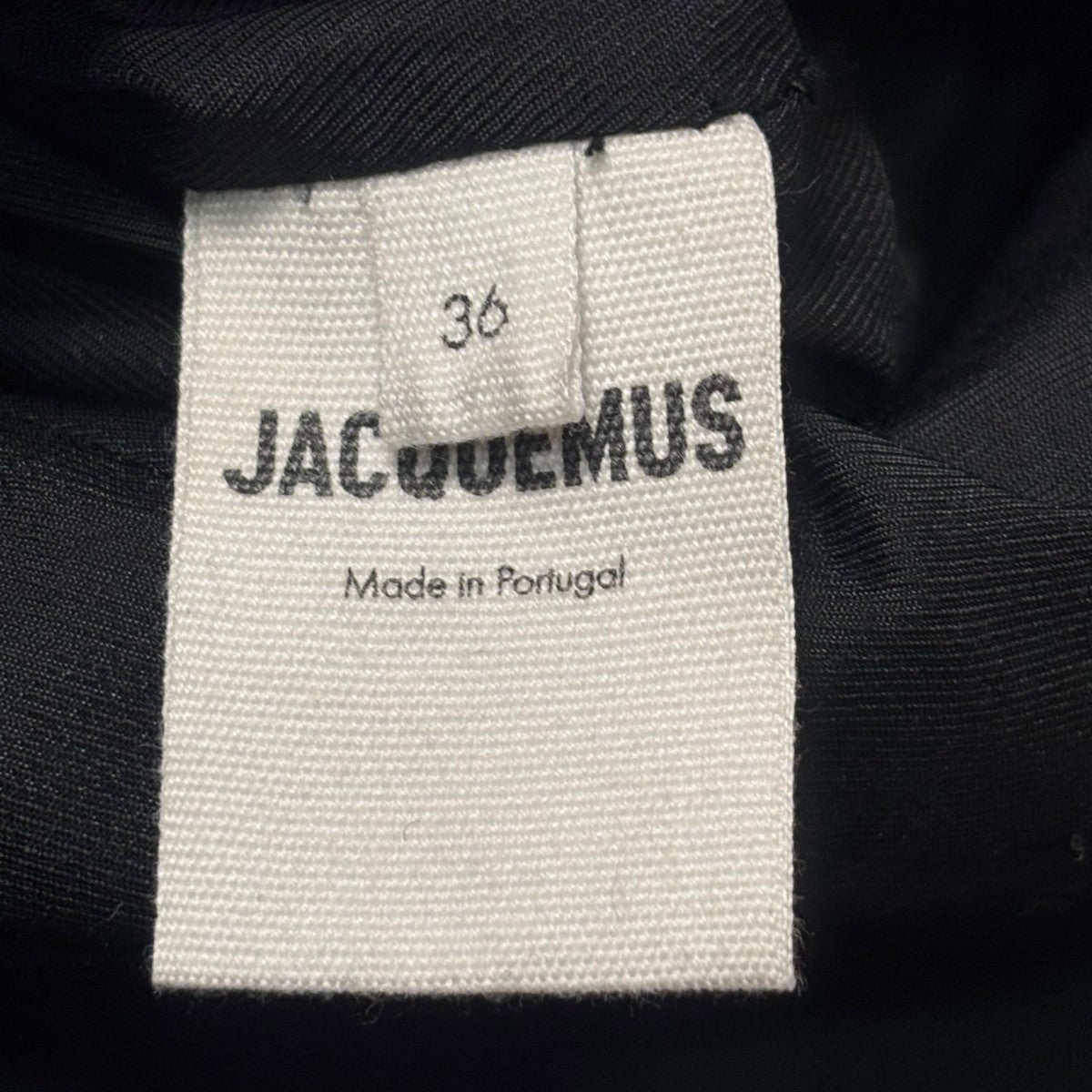JACQUEMUS ウールテーラードジャケット 古着・中古-6枚目のアイテム画像