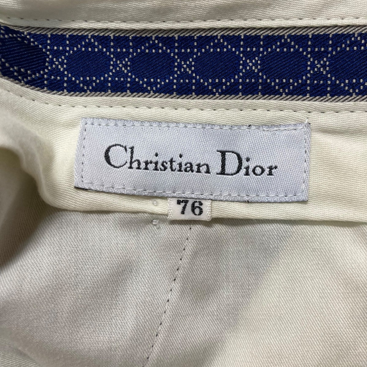 90s Christian Dior カシミヤワイドスラックス ネイビー 90s Christian Dior カシミヤワイドスラックス ネイビー