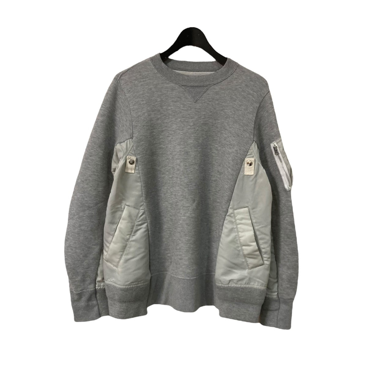 【sacai】MA-1ドッキングスウェット sacai(サカイ) Sponge Sweat×MA-1 Pulloverドッキングスウェット