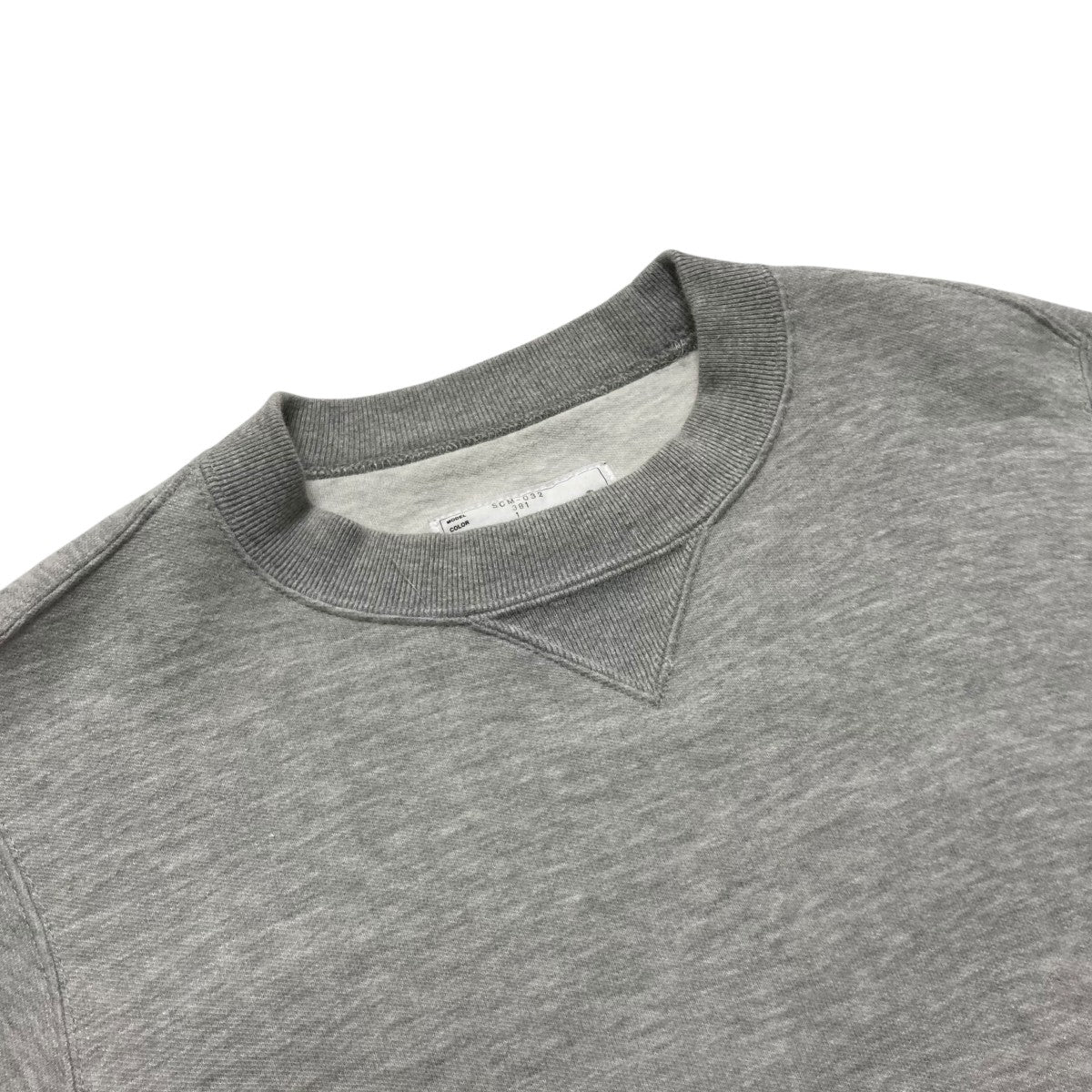 sacai(サカイ) Sponge Sweat×MA-1 Pulloverドッキングスウェット