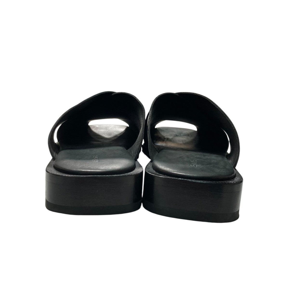 LEMAIRE(ルメール) CROSS FLAT SANDALSレザーサンダルFO0163