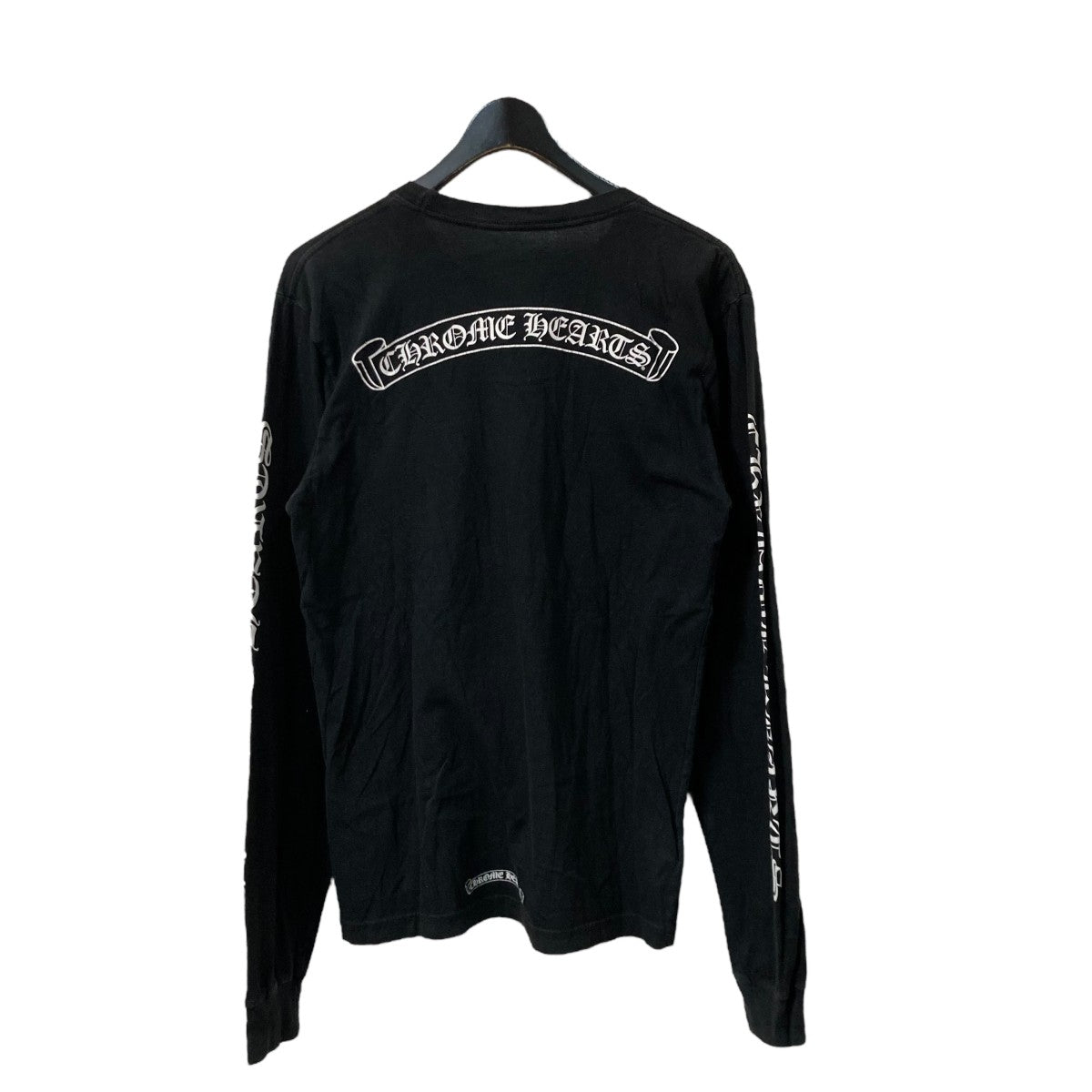 美品！CHROME HEARTS ブラック ロングスリーブ CHROME HEARTS(クロムハーツ) ロングスリーブカットソー