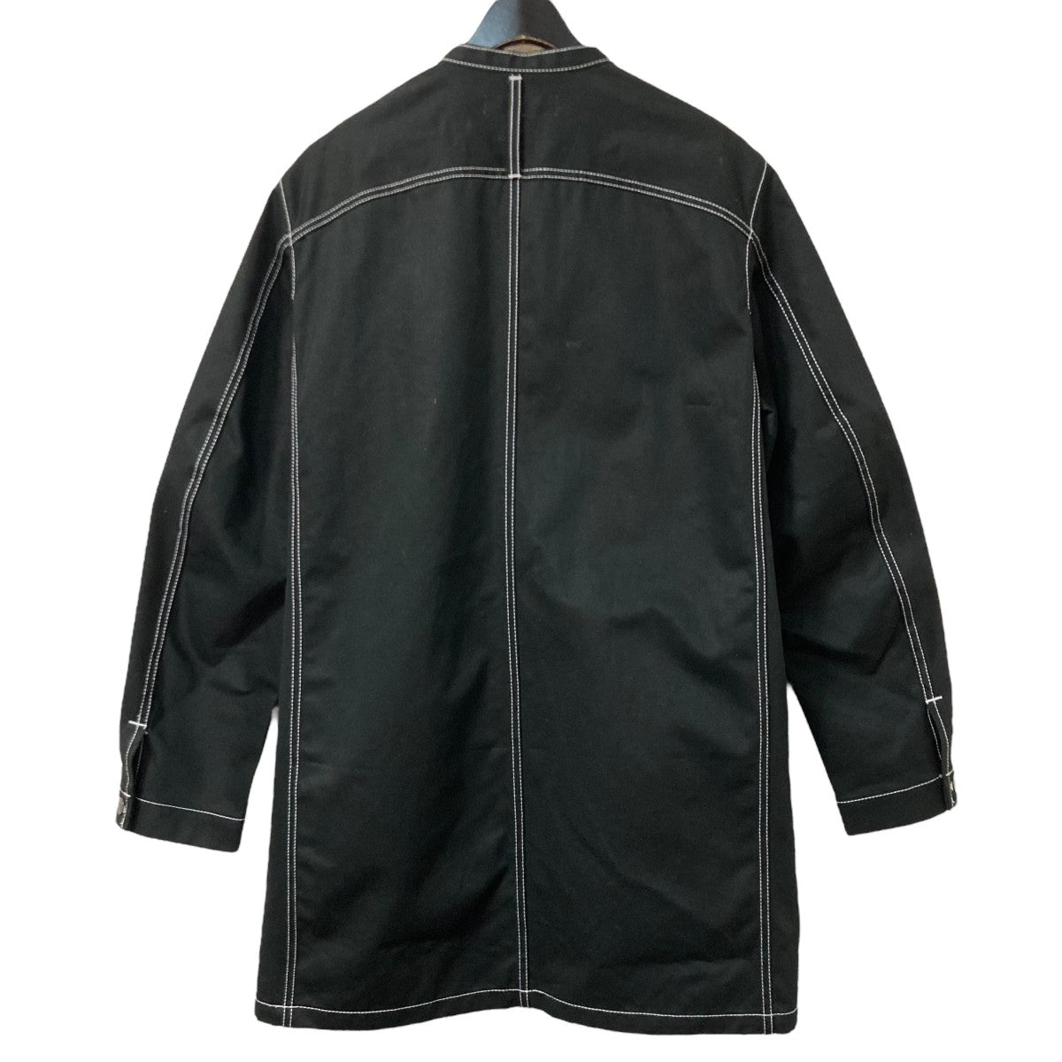 prasthana white stitch work coatコットンコートP 1104003 古着・中古-2枚目のアイテム画像