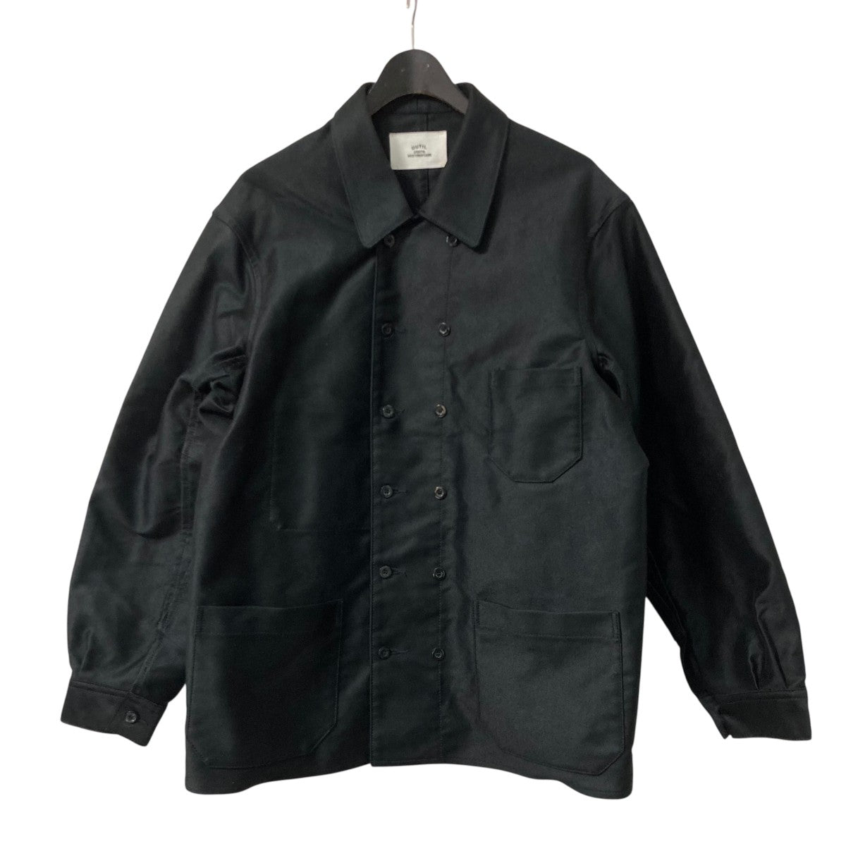 outil ウティ カバーオール OUTIL VESTE THIERS [BLACK] - Fresh Service NECESSARY or
