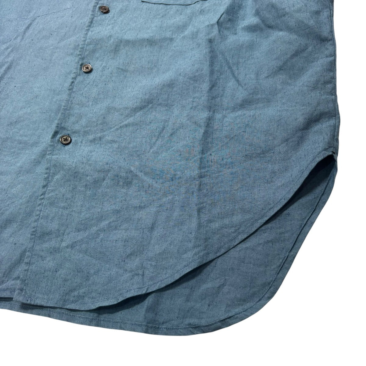 SUNSEA(サンシー) 21SSJohnny D Linen Shirtリネンシャツ21S11