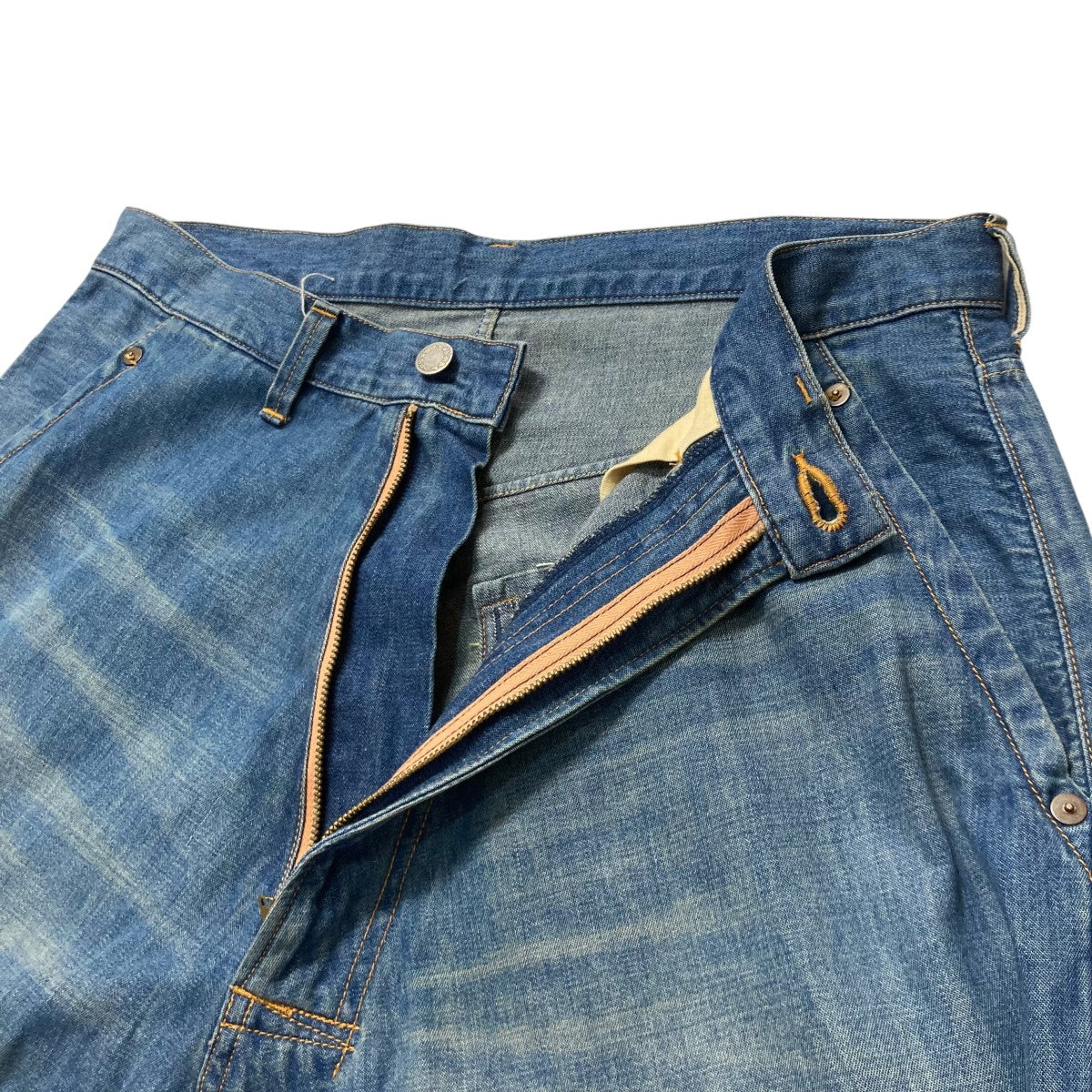 24SSコットンデニムパンツCCES02UNIB