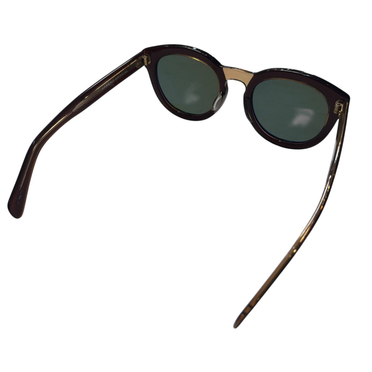 nonnative×金子眼鏡 サングラス ブラウン レンズ：グリーン