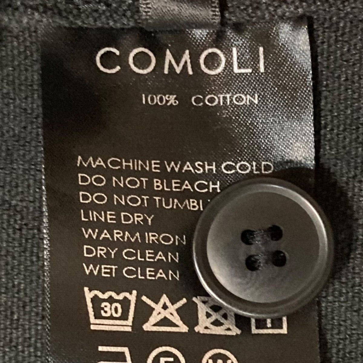 COMOLI(コモリ) 25SSコットンダックス ジャケットテーラード