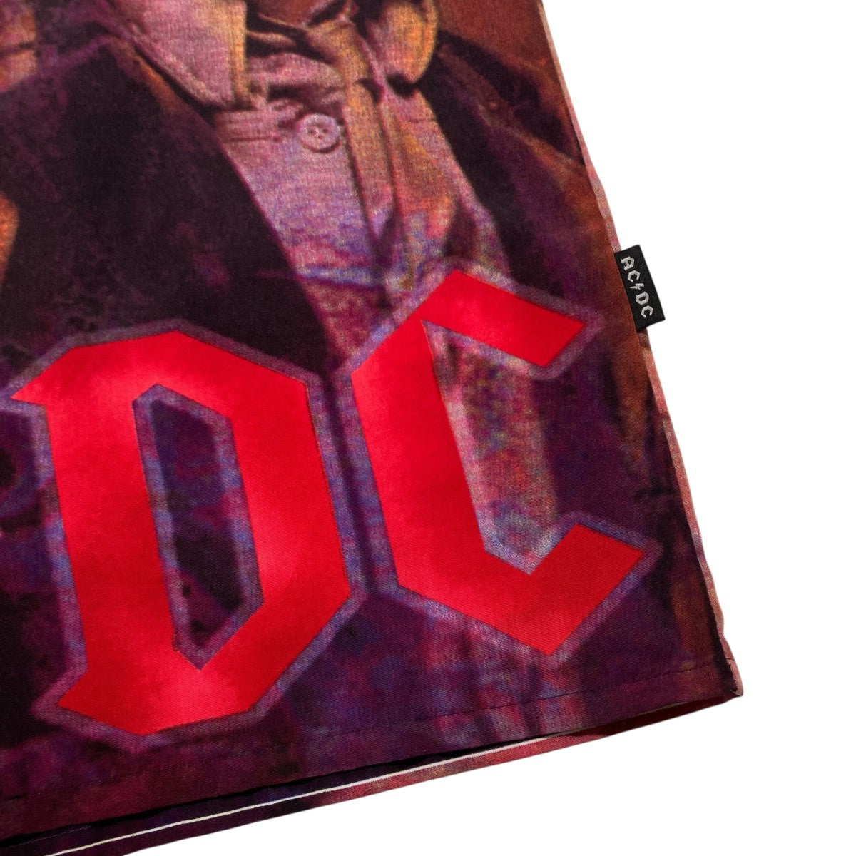 USED AC DC ROCKWARE総柄シャツ 古着・中古-5枚目のアイテム画像