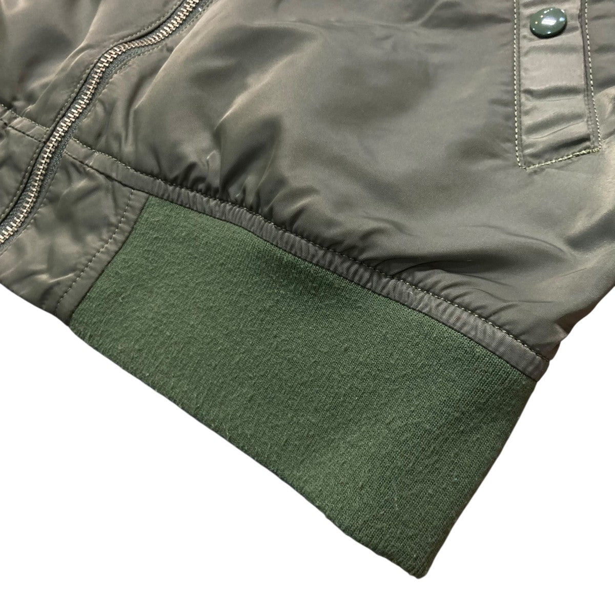 ALPHA(アルファ) MA-1リバーシブル刺繍リバーシブルフライトジャケット