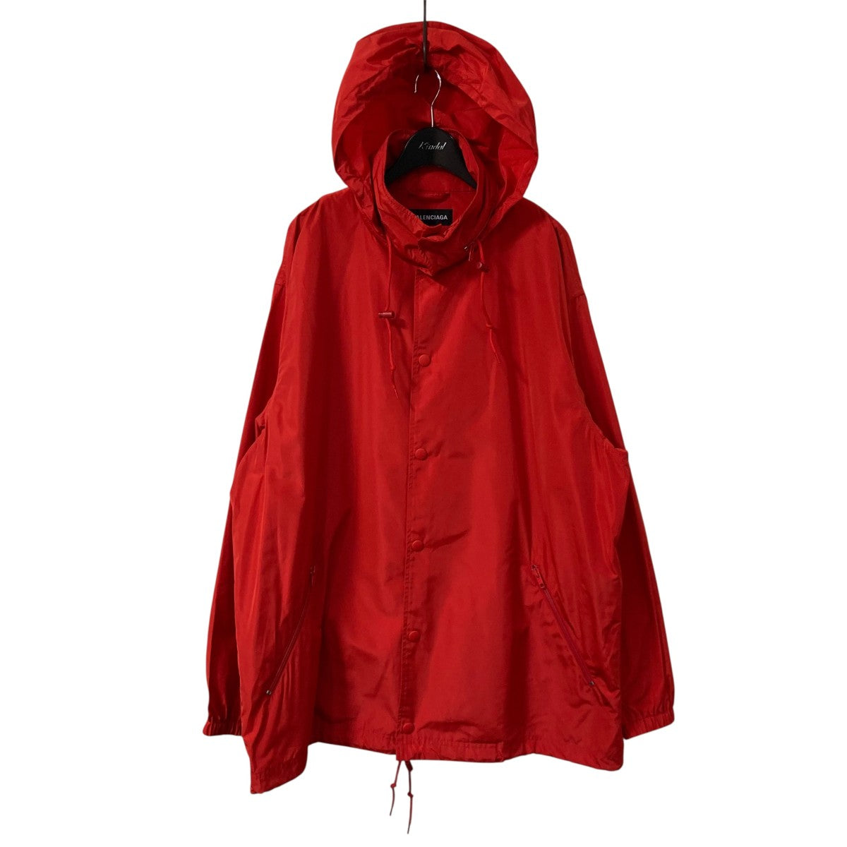 Back Logo Nylon Jacketバッグロゴフーデッドナイロンジャケット556238 TYD36