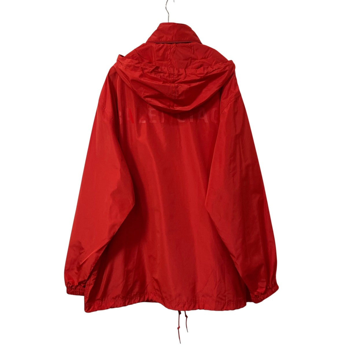 Back Logo Nylon Jacketバッグロゴフーデッドナイロンジャケット556238 TYD36