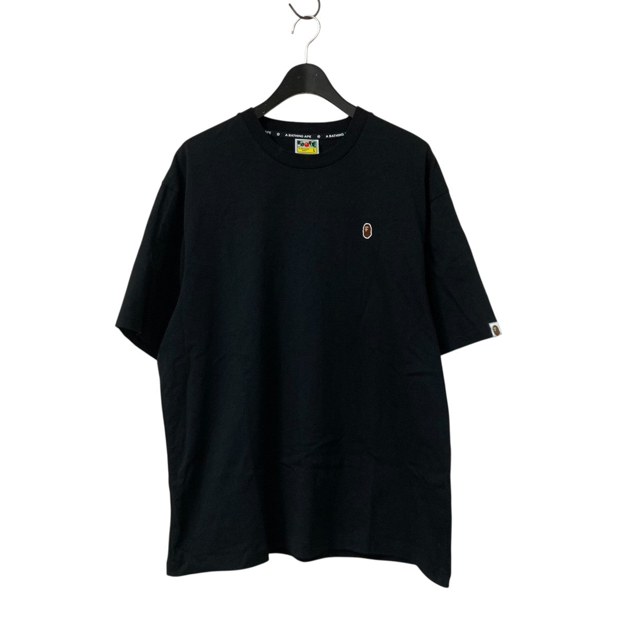 A Bathing Ape 半袖ミニワンピース S ブラック A Bathing Ape 半袖ミニワンピース S ブラック タイト セクシー