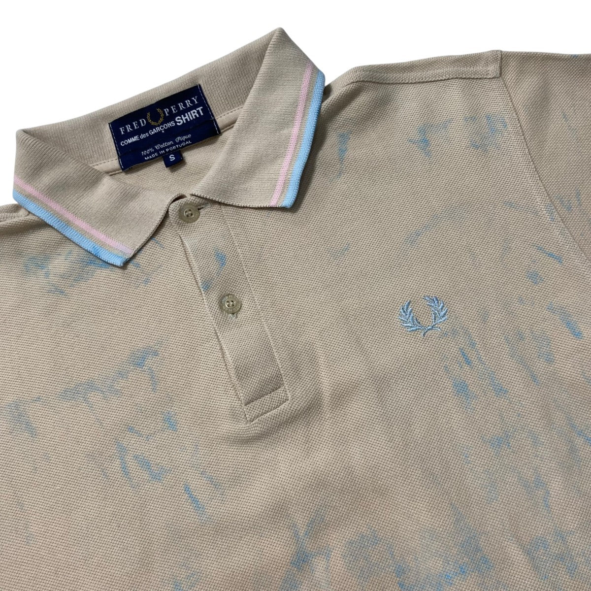 FRED PERRY×COMME des GARCONS SHIRT ポロシャツ記載なし 記載