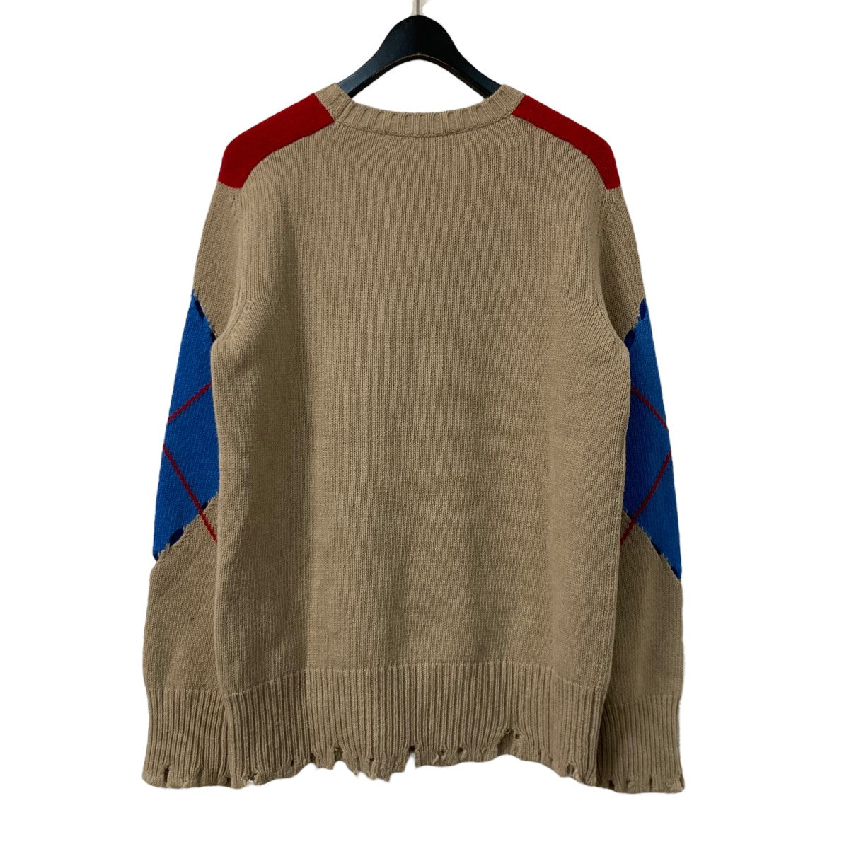 MSGM(エムエスジーエム) アーガイルニット2140MM14 2140MM14