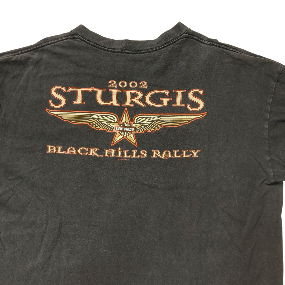 00s USA製 HARLEY-DAVIDSON Tシャツ ブラック L 古着 00s USA製 HARLEY DAVIDSON バー&シールド ヘビ スネーク T