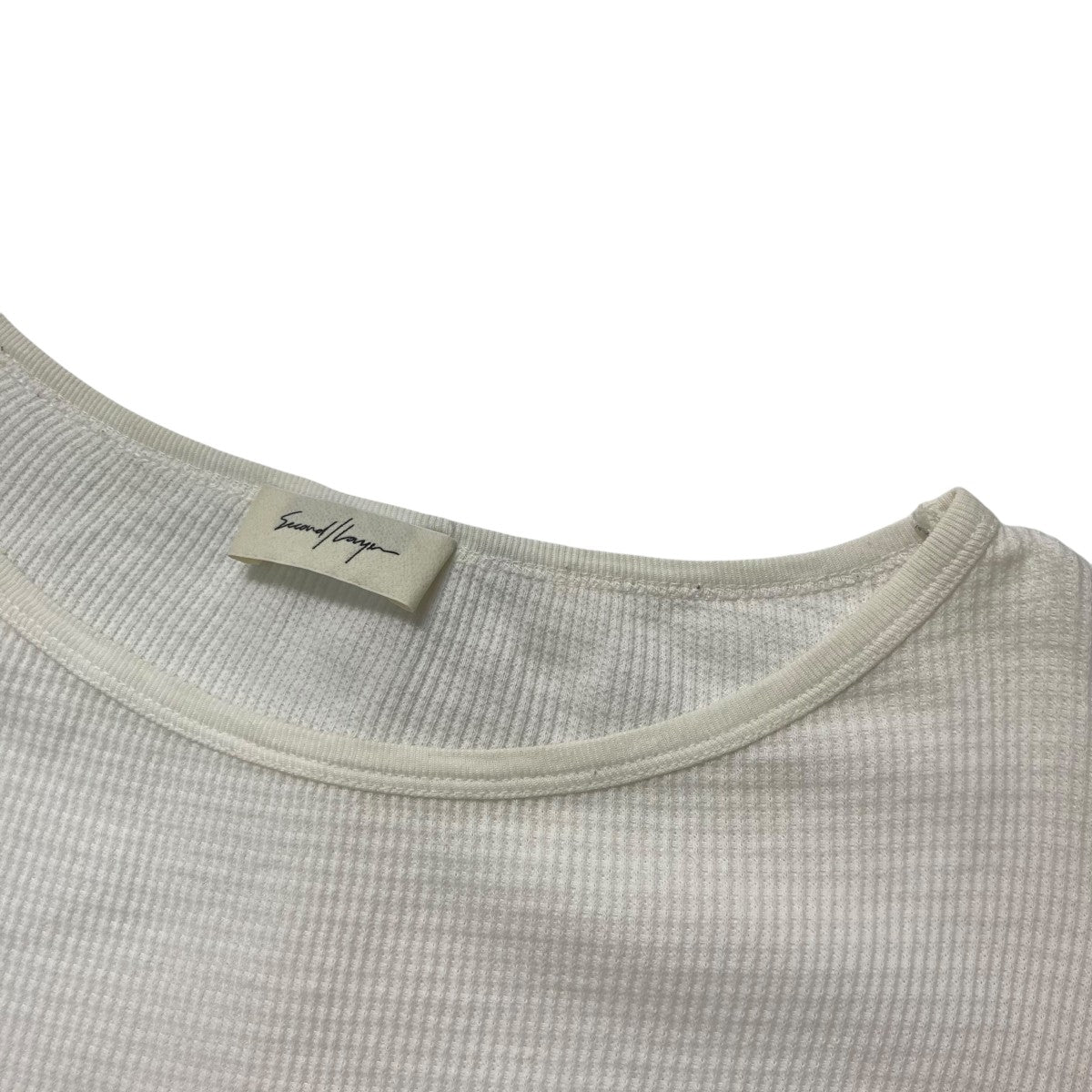 トップス SECOND/LAYER VERTICAL THERMAL WHITE SECOND/LAYER VERTICAL THERMAL WHITE - メルカリ