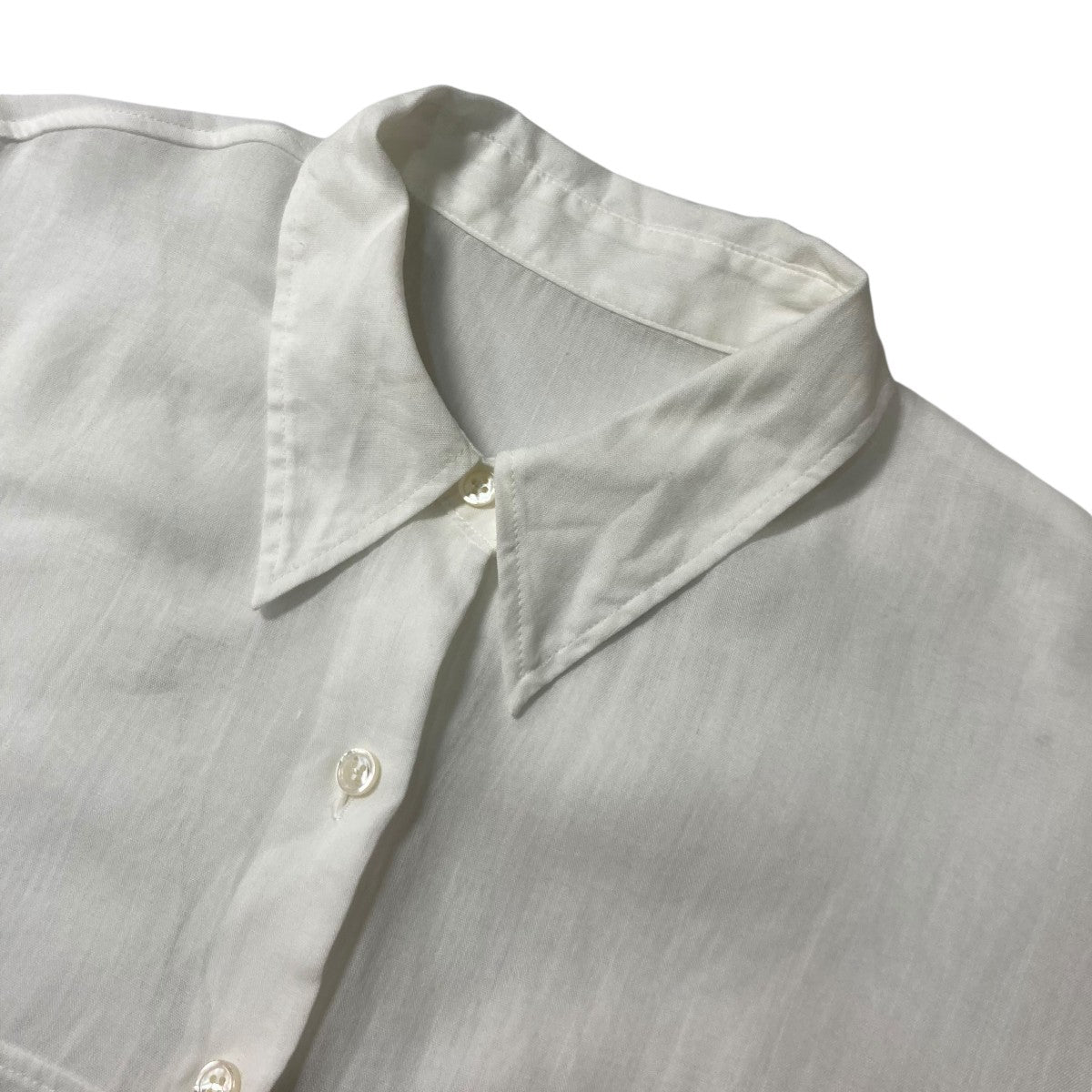 Plage 25SSRAMIE LYOCELL CROPPED シャツ長袖クロップド丈ブラウス25050922845020 古着・中古-3枚目のアイテム画像