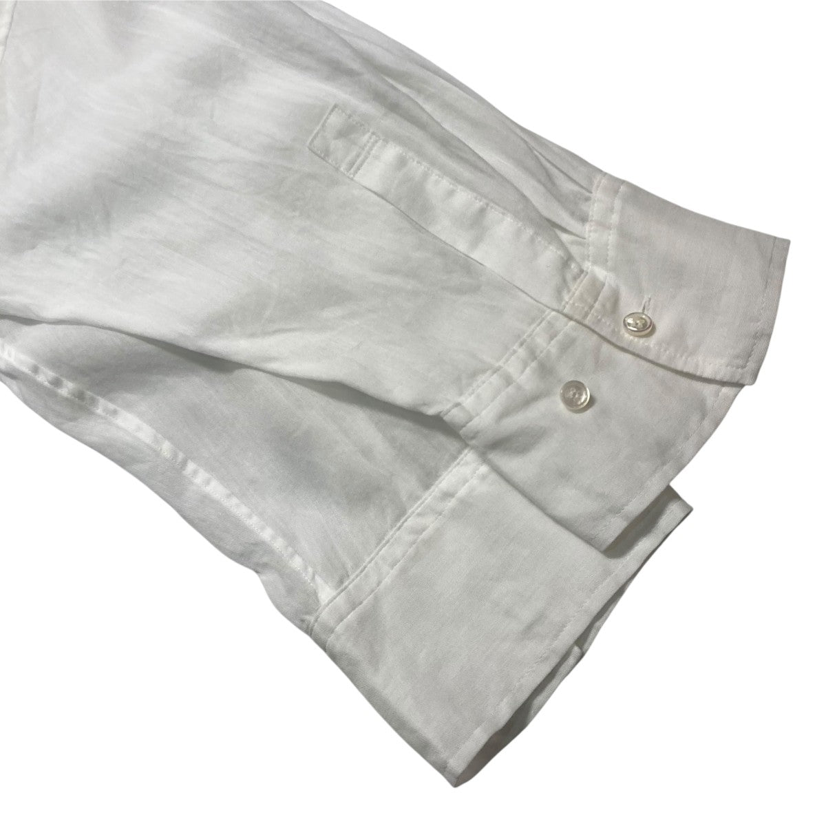 Plage 25SSRAMIE LYOCELL CROPPED シャツ長袖クロップド丈ブラウス25050922845020 古着・中古-4枚目のアイテム画像