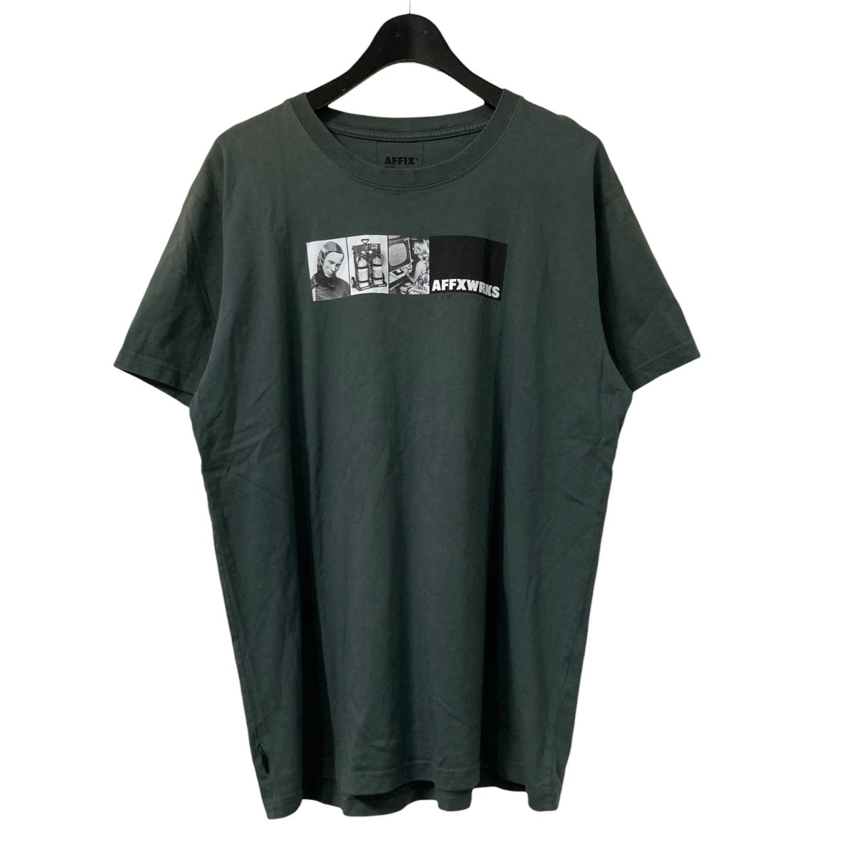AFFXWRKS BANNER T SHIRTフロントプリントTシャツ970821 古着・中古-1枚目のアイテム画像