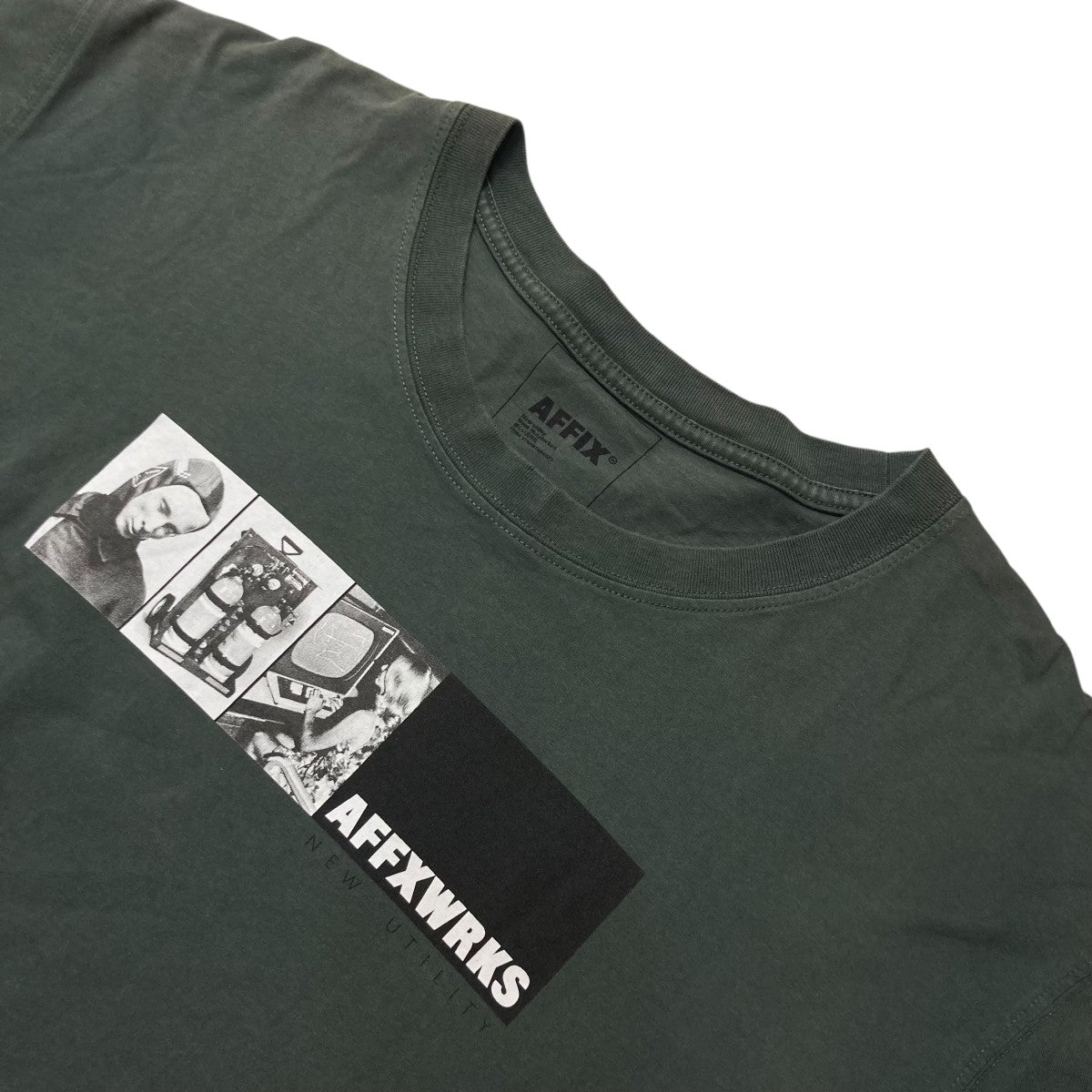 AFFXWRKS BANNER T SHIRTフロントプリントTシャツ970821 古着・中古-3枚目のアイテム画像