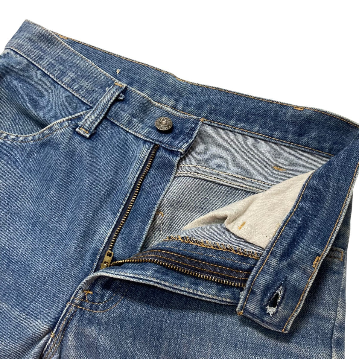 70S 646 オレンジタブ MADE IN USAブーツカットジーンズ646-0917