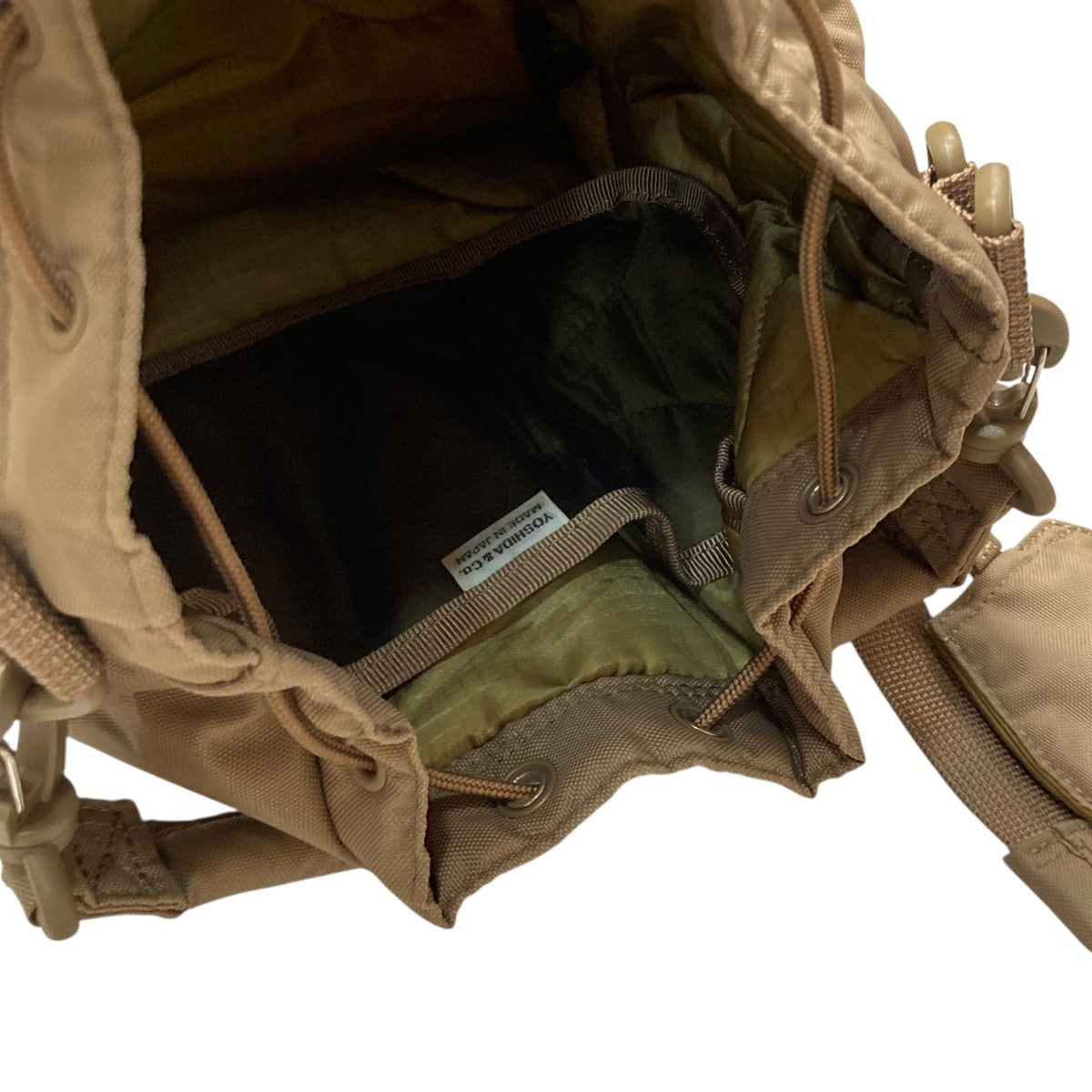 PORTER×HYKE 2 WAY TOOL BAG SMALLショルダーバッグ ベージュ