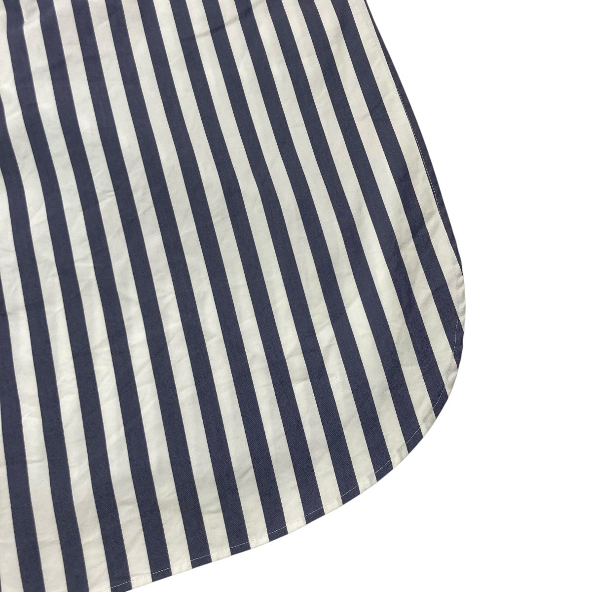 HYKE 22SST／C STRIPED GATHERED DRESSシャツワンピース221 16125 古着・中古-6枚目のアイテム画像