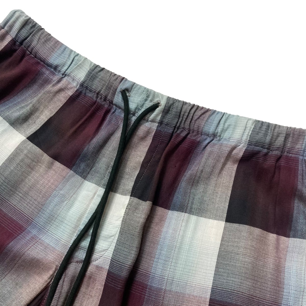 UNUSED×SUGARHILL Ombre check shorts オンブレチェックショーツ UW1017 古着・中古-3枚目のアイテム画像