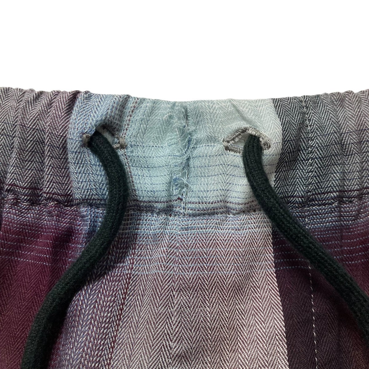 UNUSED×SUGARHILL Ombre check shorts オンブレチェックショーツ UW1017 古着・中古-7枚目のアイテム画像