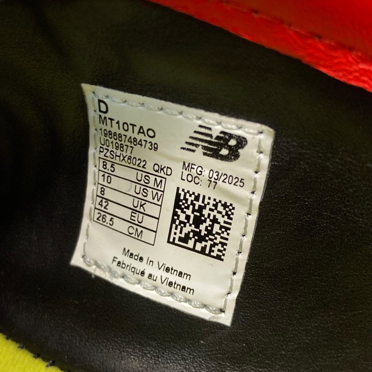 Aime Leon Dore×NEW BALANCE MT10TスニーカーMT10TAO 古着・中古-8枚目のアイテム画像