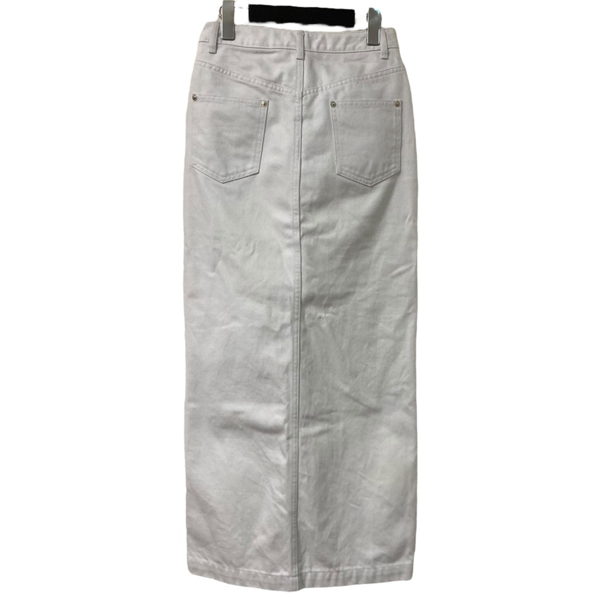 JOHN LAWRENCE SULLIVAN Washed denim zipped long skirtジップデニムロングスカート2D018-0622-37 古着・中古-2枚目のアイテム画像