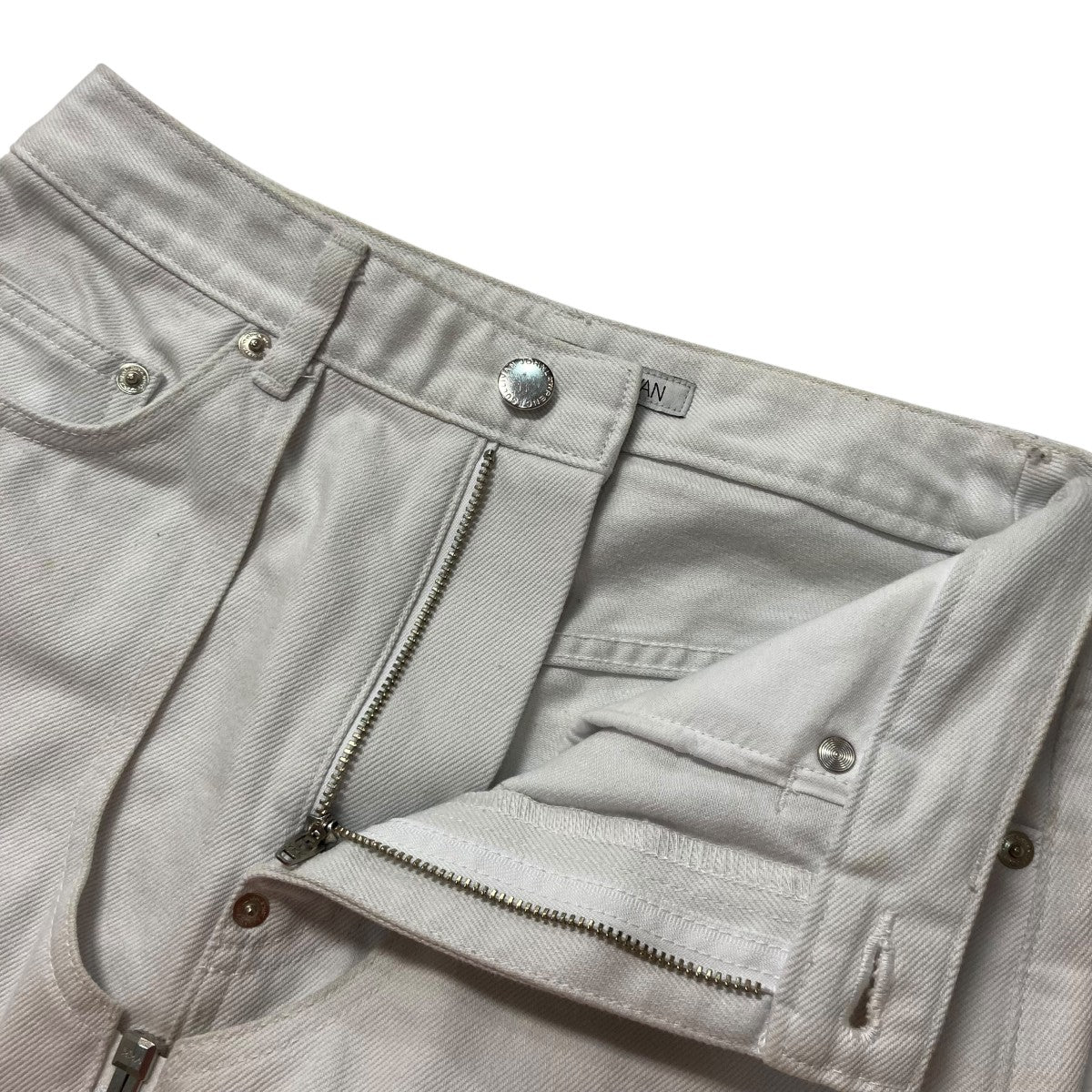 JOHN LAWRENCE SULLIVAN Washed denim zipped long skirtジップデニムロングスカート2D018-0622-37 古着・中古-3枚目のアイテム画像