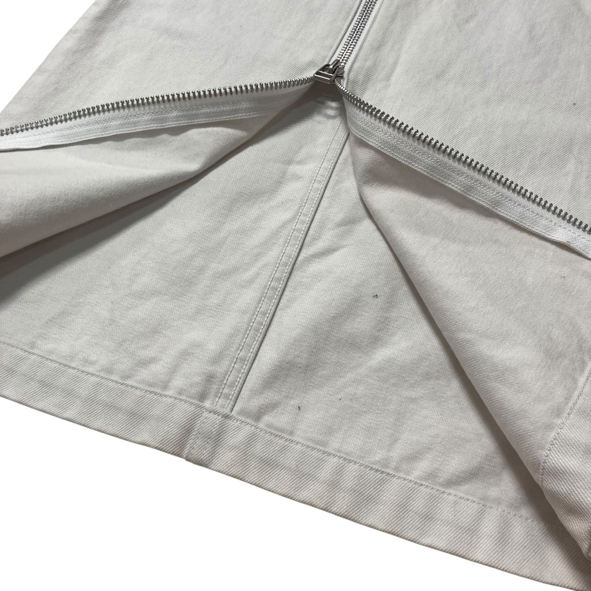 JOHN LAWRENCE SULLIVAN Washed denim zipped long skirtジップデニムロングスカート2D018-0622-37 古着・中古-5枚目のアイテム画像