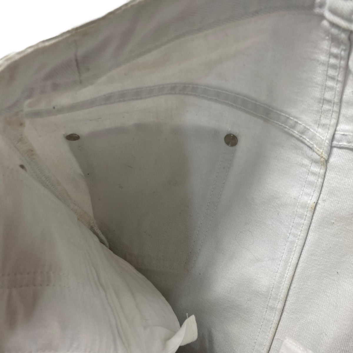 JOHN LAWRENCE SULLIVAN Washed denim zipped long skirtジップデニムロングスカート2D018-0622-37 古着・中古-6枚目のアイテム画像