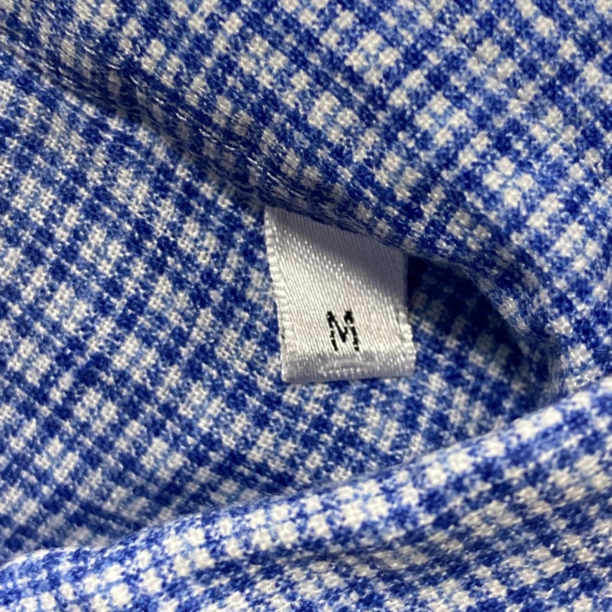 ARMANI COLLEZIONI 半袖チェックシャツJCSSCM JC8F0 古着・中古-7枚目のアイテム画像