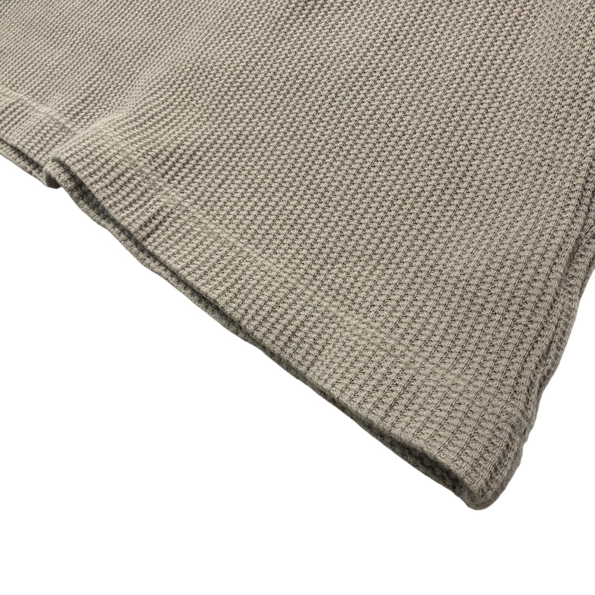 CABARET POVAL Fabien Waffle Top Khakiロングスリーブカットソー24SS PVA CS01 古着・中古-5枚目のアイテム画像