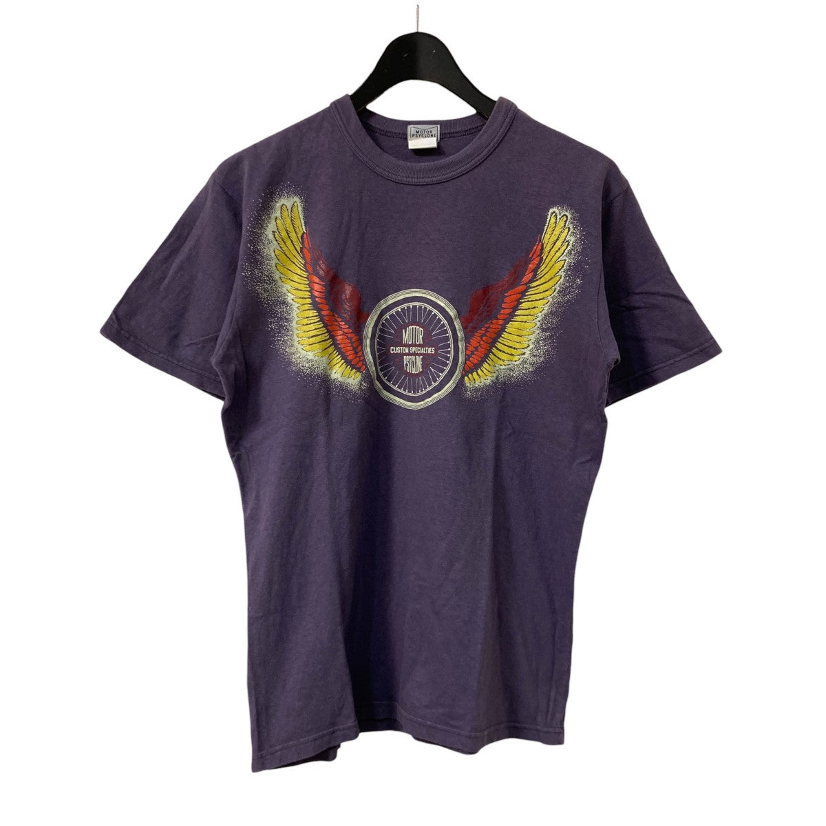 FREEWHEELERS MOTOR PSYCLONE GARAGE SERIES “WINGED WHEEL”プリントTシャツ 古着・中古-1枚目のアイテム画像