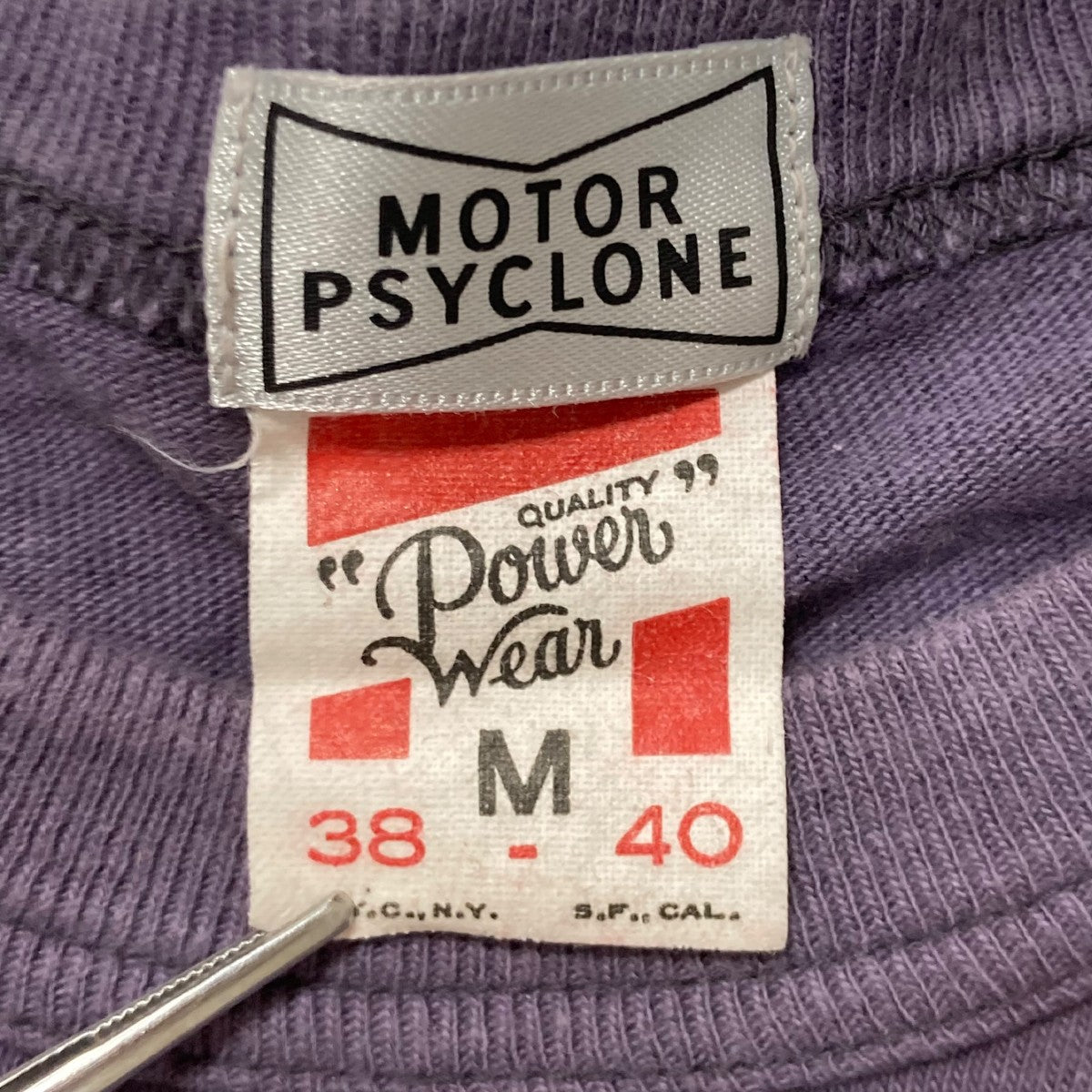 FREEWHEELERS MOTOR PSYCLONE GARAGE SERIES “WINGED WHEEL”プリントTシャツ 古着・中古-6枚目のアイテム画像