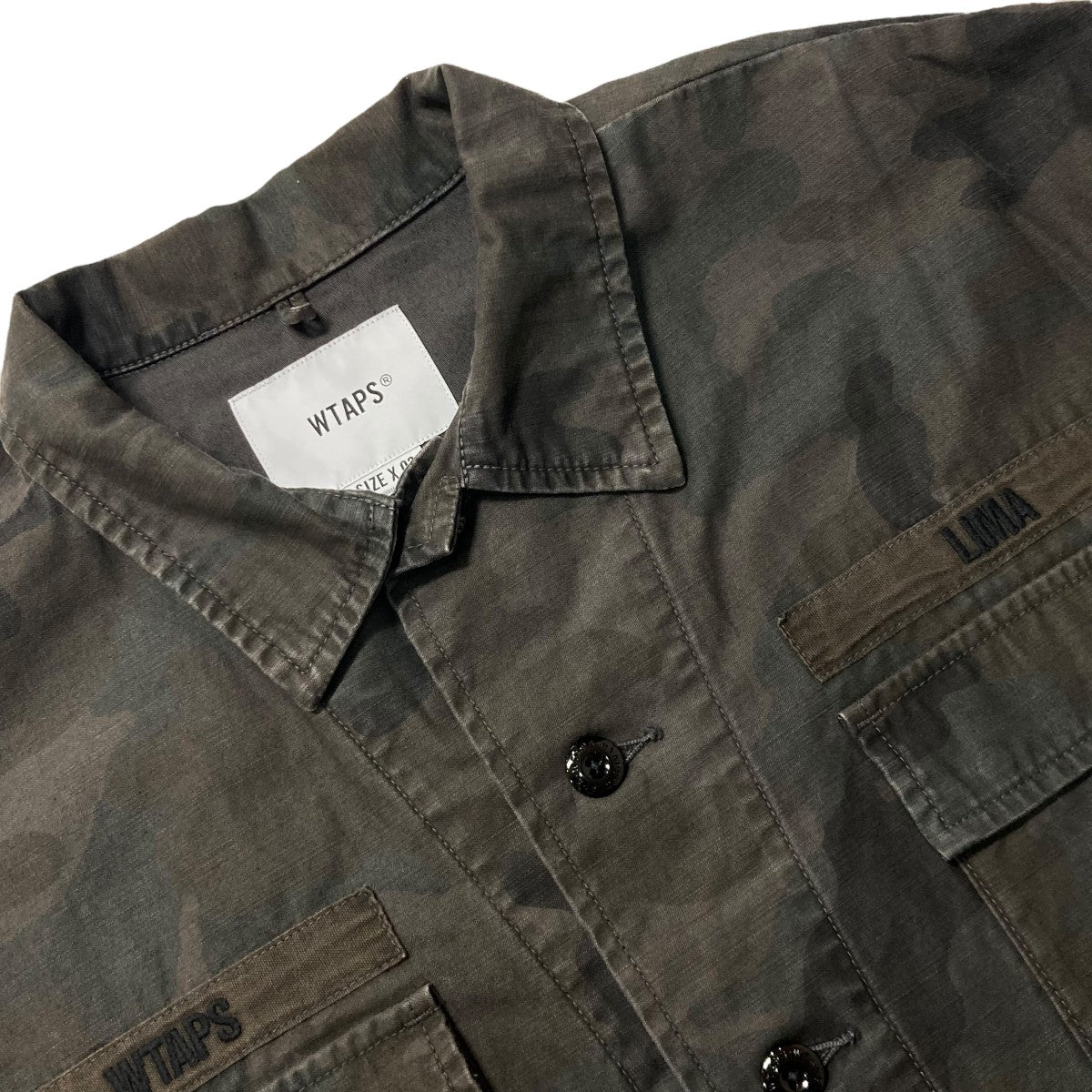 美品 20aw WTAPS jungle LS ミリタリージャケット サイズ02 WTAPS ダブルタップス 20AW JUNGLE/LS/NYCO.RIPSTOP. CORDURA