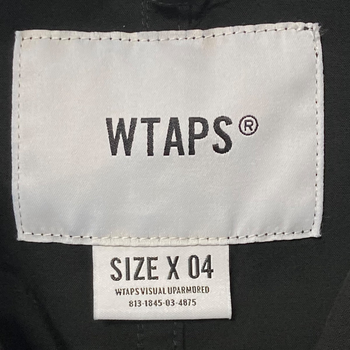 WTAPS buds 201BRDT-SHM05サイズ3 WTAPS ダブルタップス 20SS BUDS SS/SHIRT.RAPO.POPLIN 201BRDT