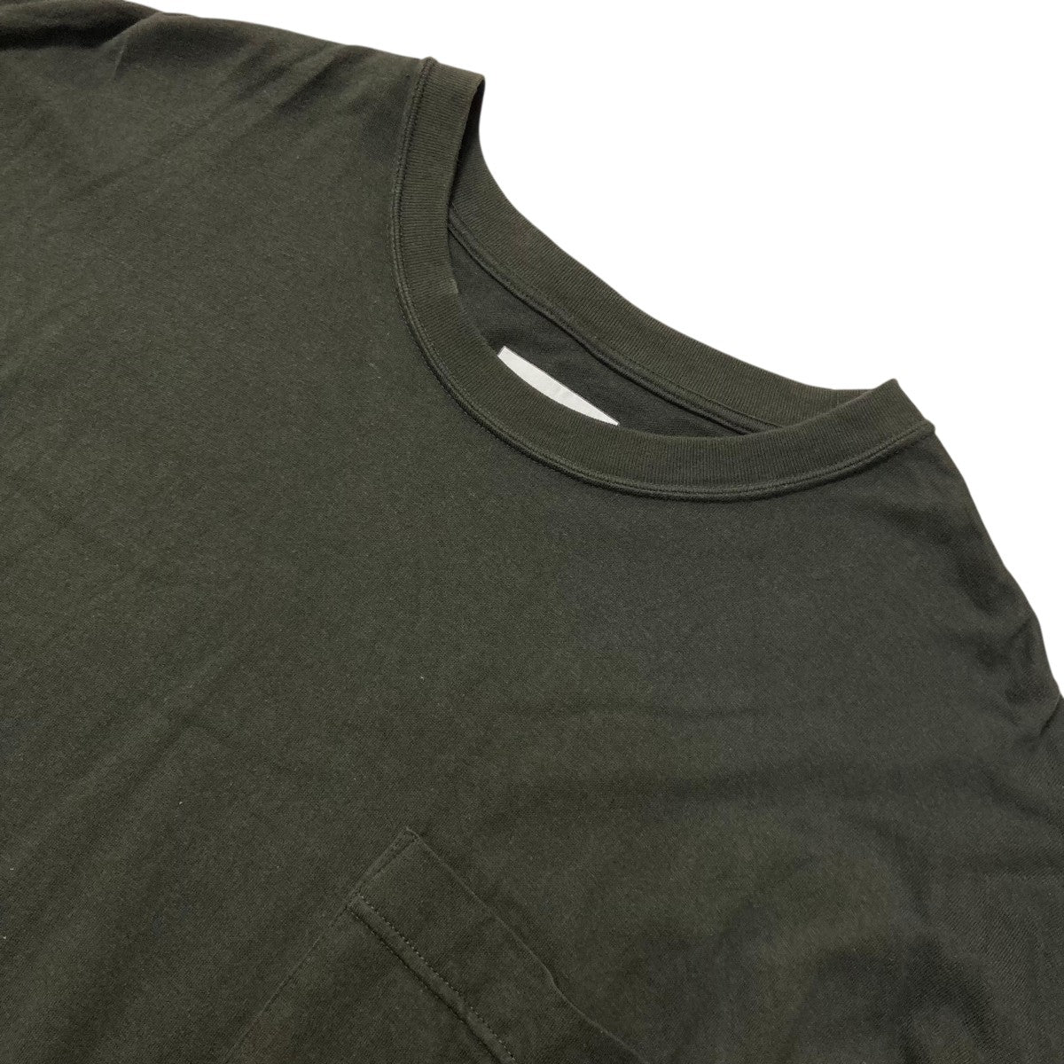 22SSALL 01 SS COTTONフロントポケットＴシャツ221ATDT CSM01