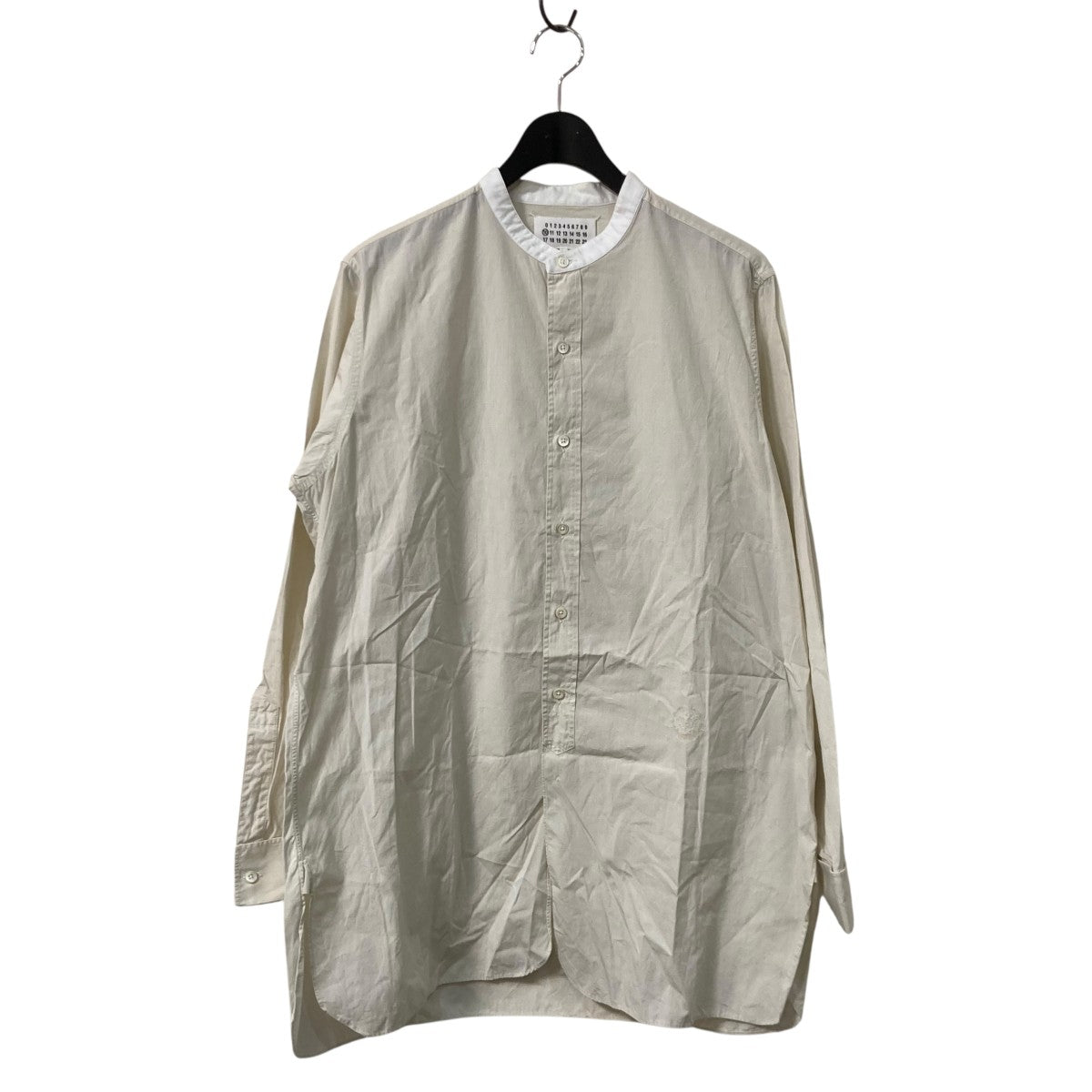 Maison Margiela 20SS トロンプルイユ シャツ バンドカラー Maison Margiela 20SS トロンプルイユ シャツ バンドカラー