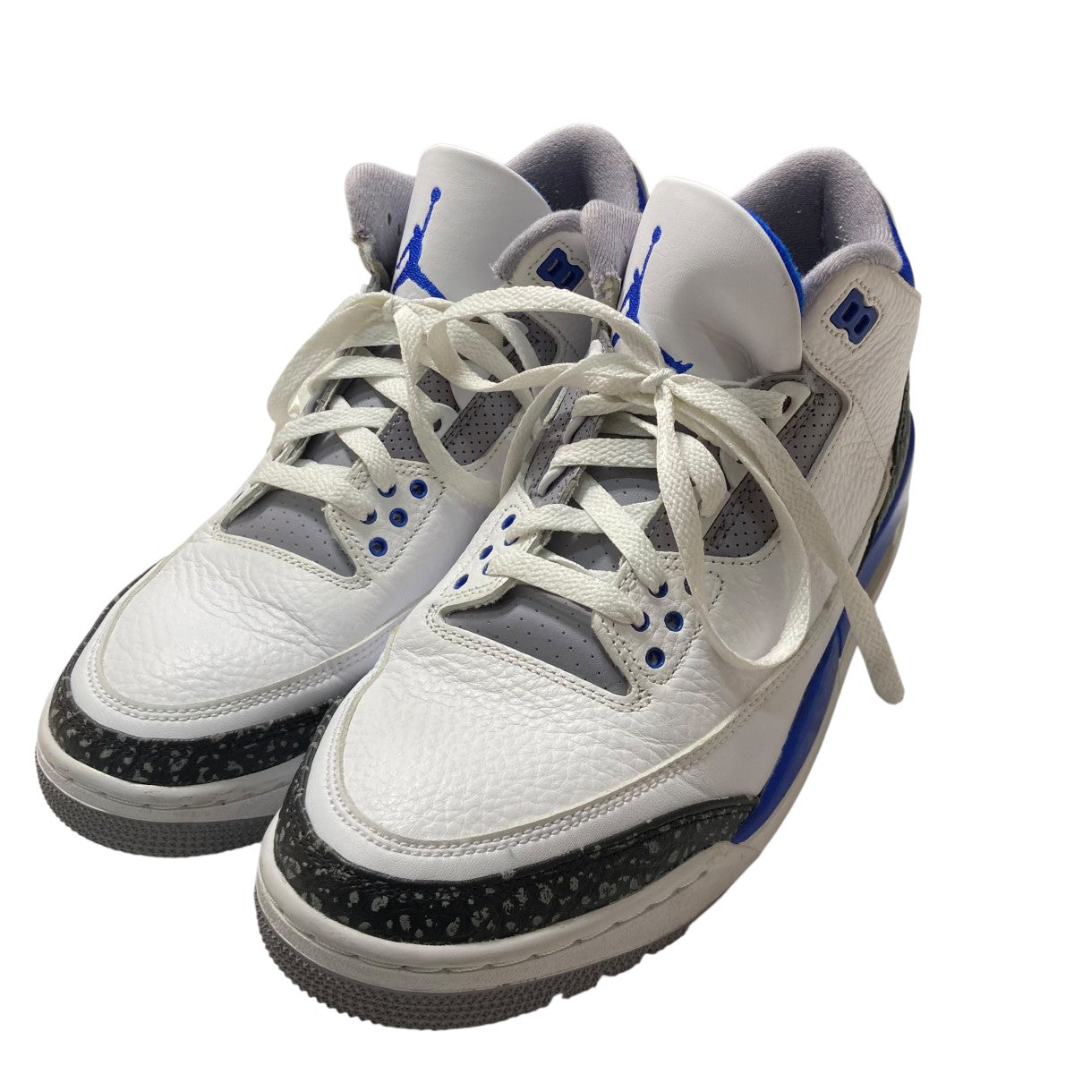 最終値下/引越整理 Jordan CT8532-145 バスケットシューズ Nike Air Jordan 3 Retro Racer Blue Size 9.5. CT8532-145