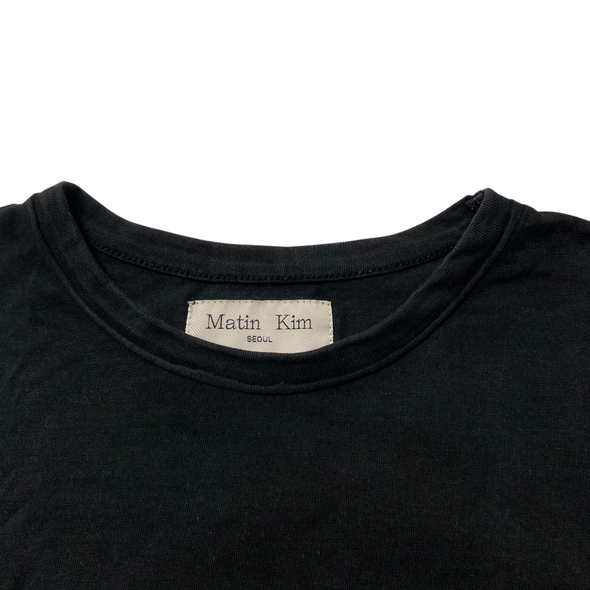 MATIN KIM 半袖カットソーMK2312TS010M0-BB-F 古着・中古-7枚目のアイテム画像