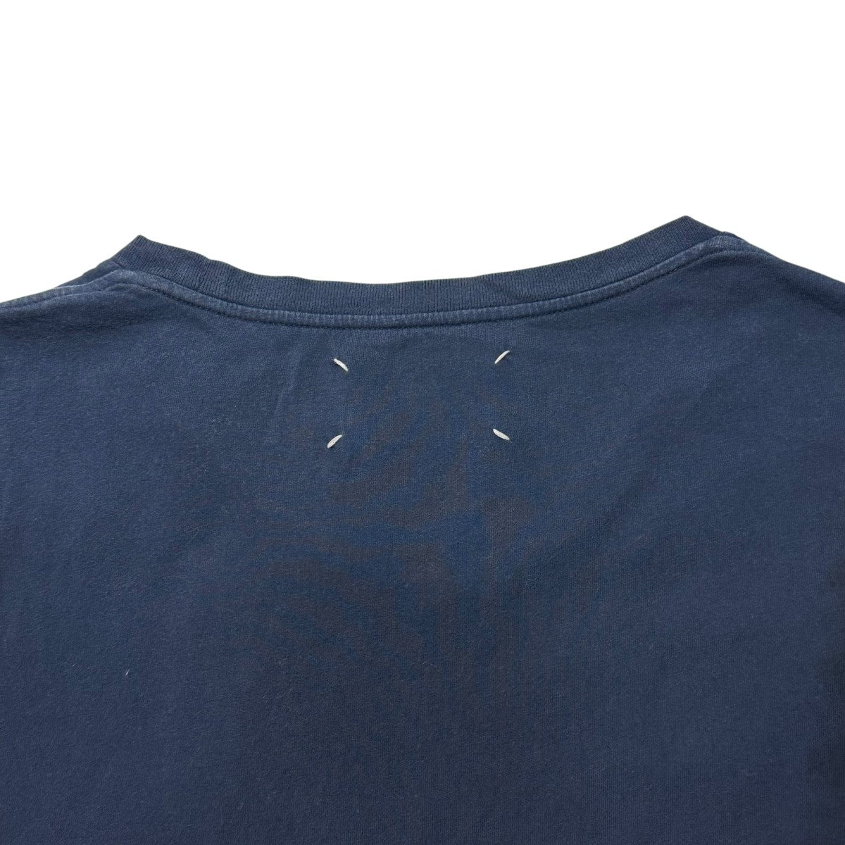 Maison Margiela メゾンマルジェラ　tシャツ　ネイビー メゾン マルジェラ Maison Margiela ヴィンテージ風Tシャツ