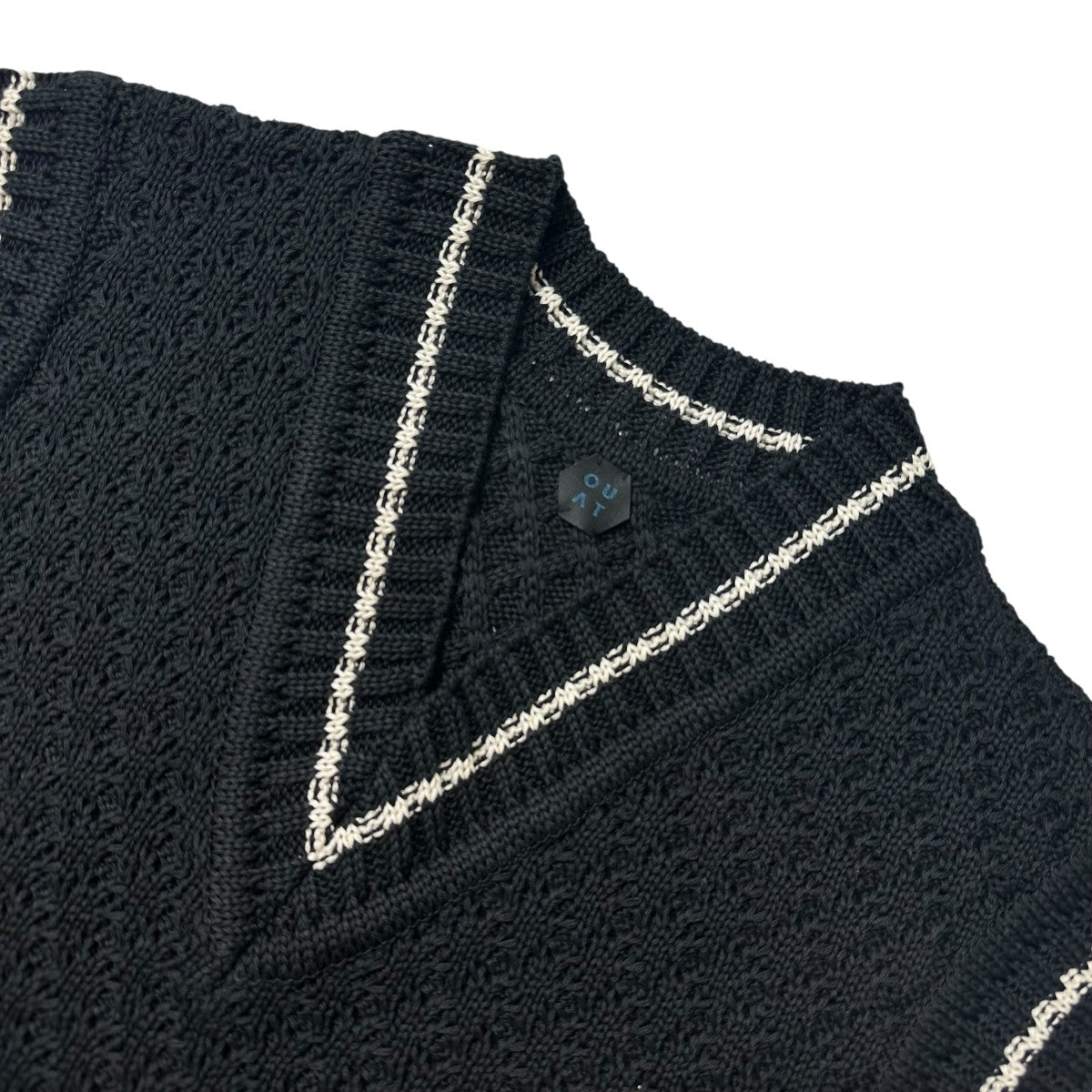 OUAT オーユーエーティー1M SUPER MOHAIR VEST OUAT(オーユーエーティー) Vネックベスト0008024VT 0008024VT