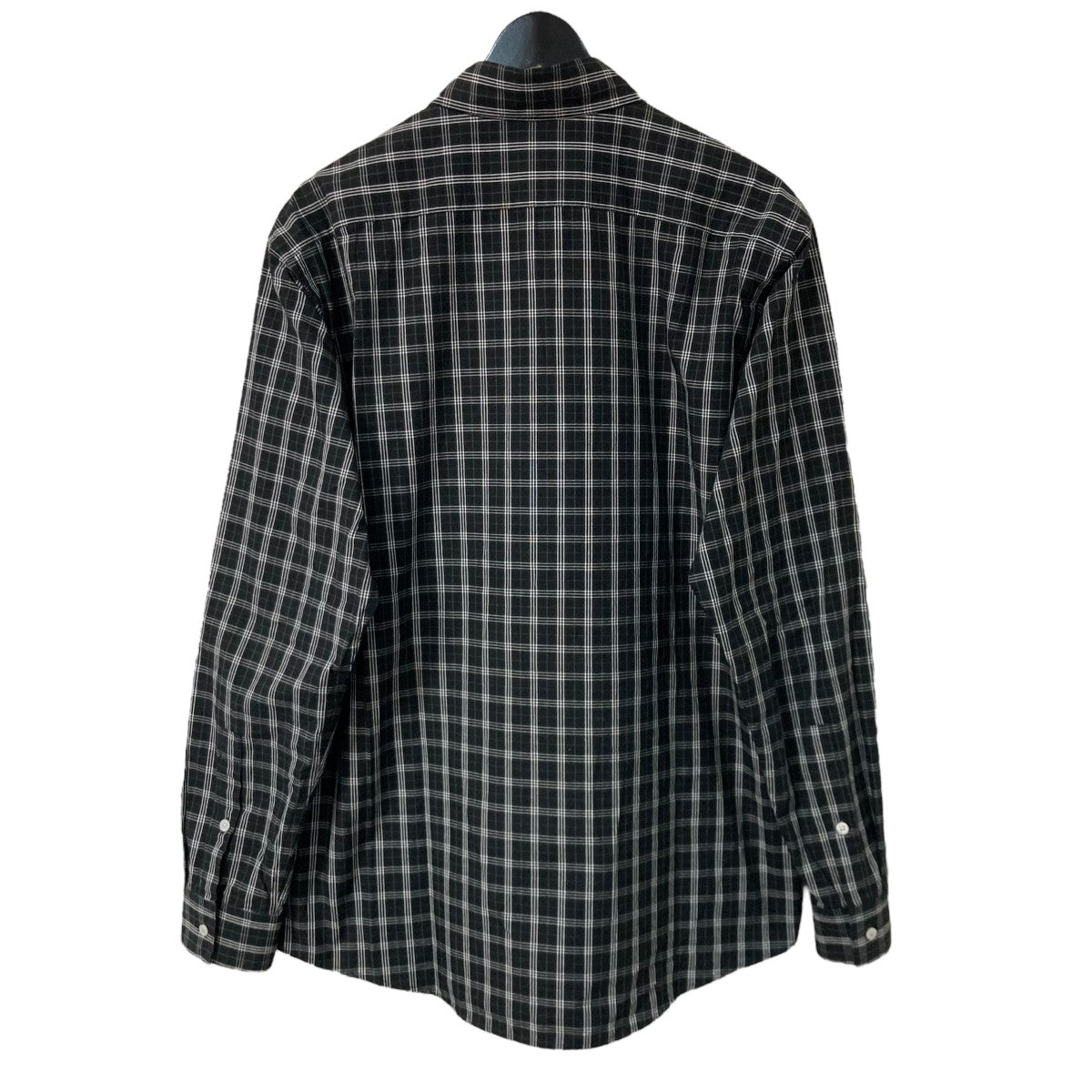25SSICEANDRE CHECK SHIRTビッグカラー長袖チェックシャツIT25SS SH01